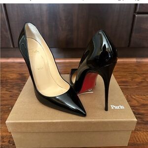 Christian Louboutin Glossy Black Heels